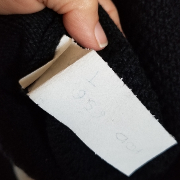 Valentino Wool Turtleneck Sweater Size Large Blue - Picture 10 of 14